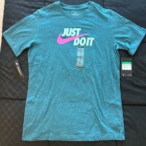 Nike boys just do it short sleeve tee shirt
